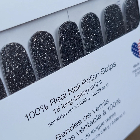 Mind Matters Color Street Unopened dark silvery gray glitter shade Sparkle - Picture 4 of 6